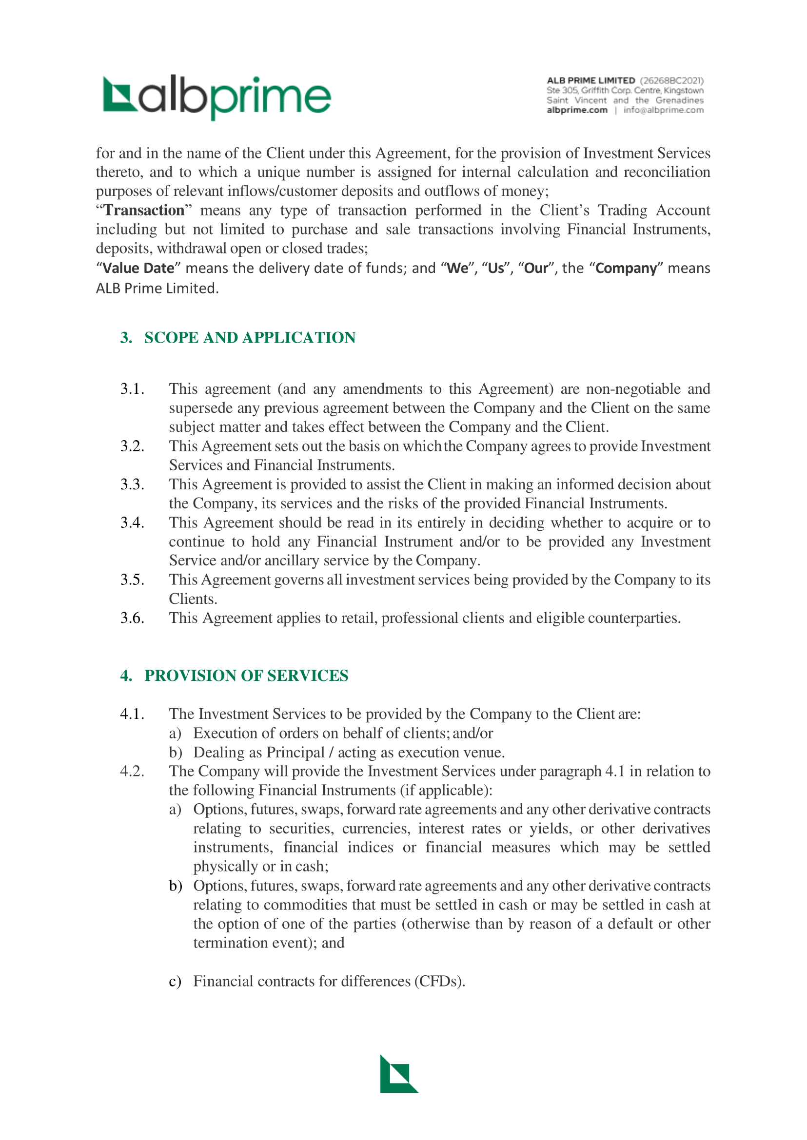 terms