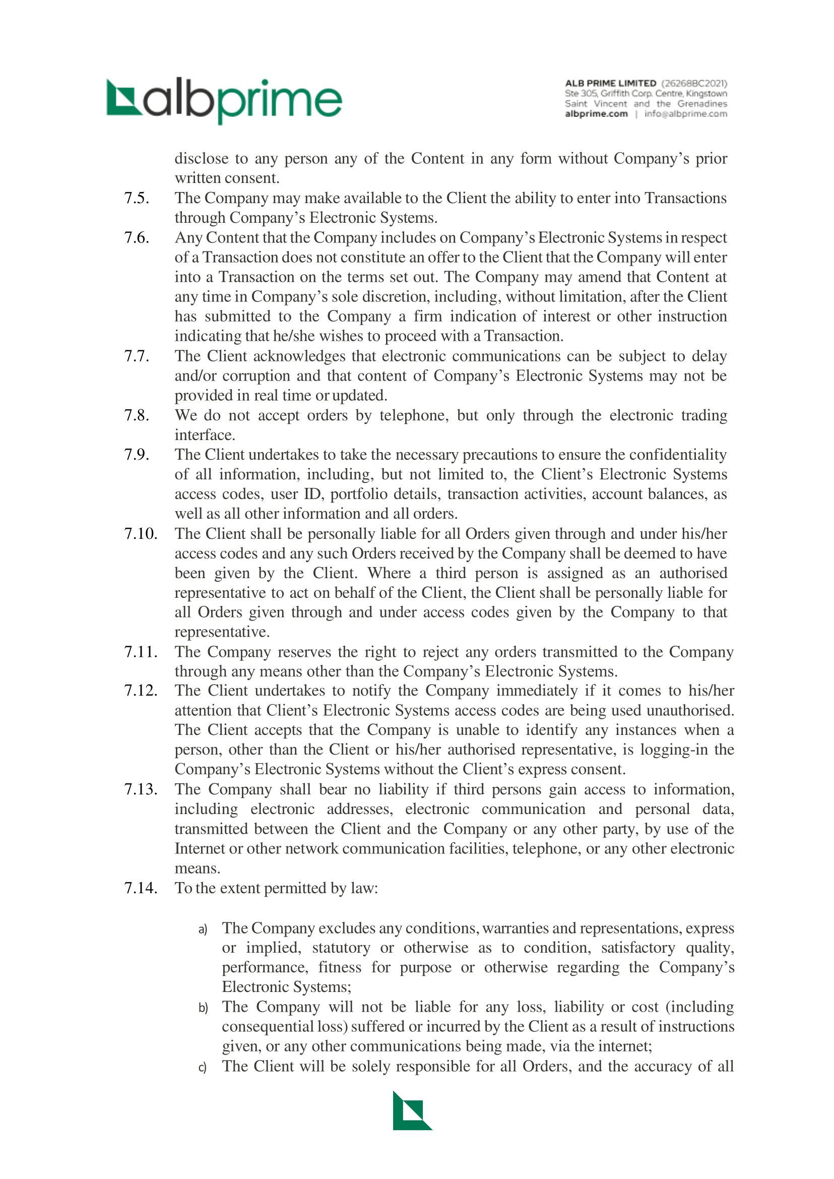 terms