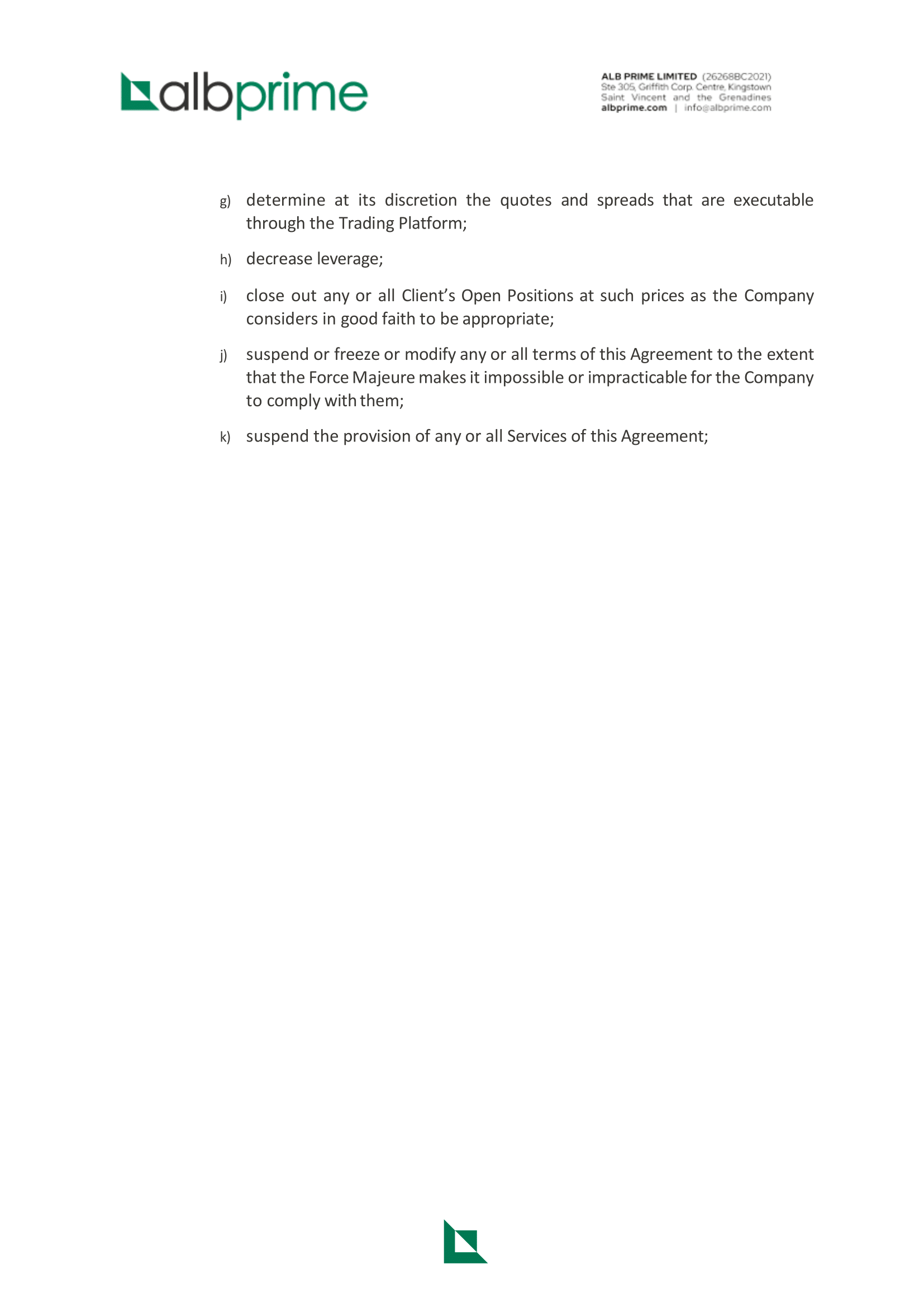 terms